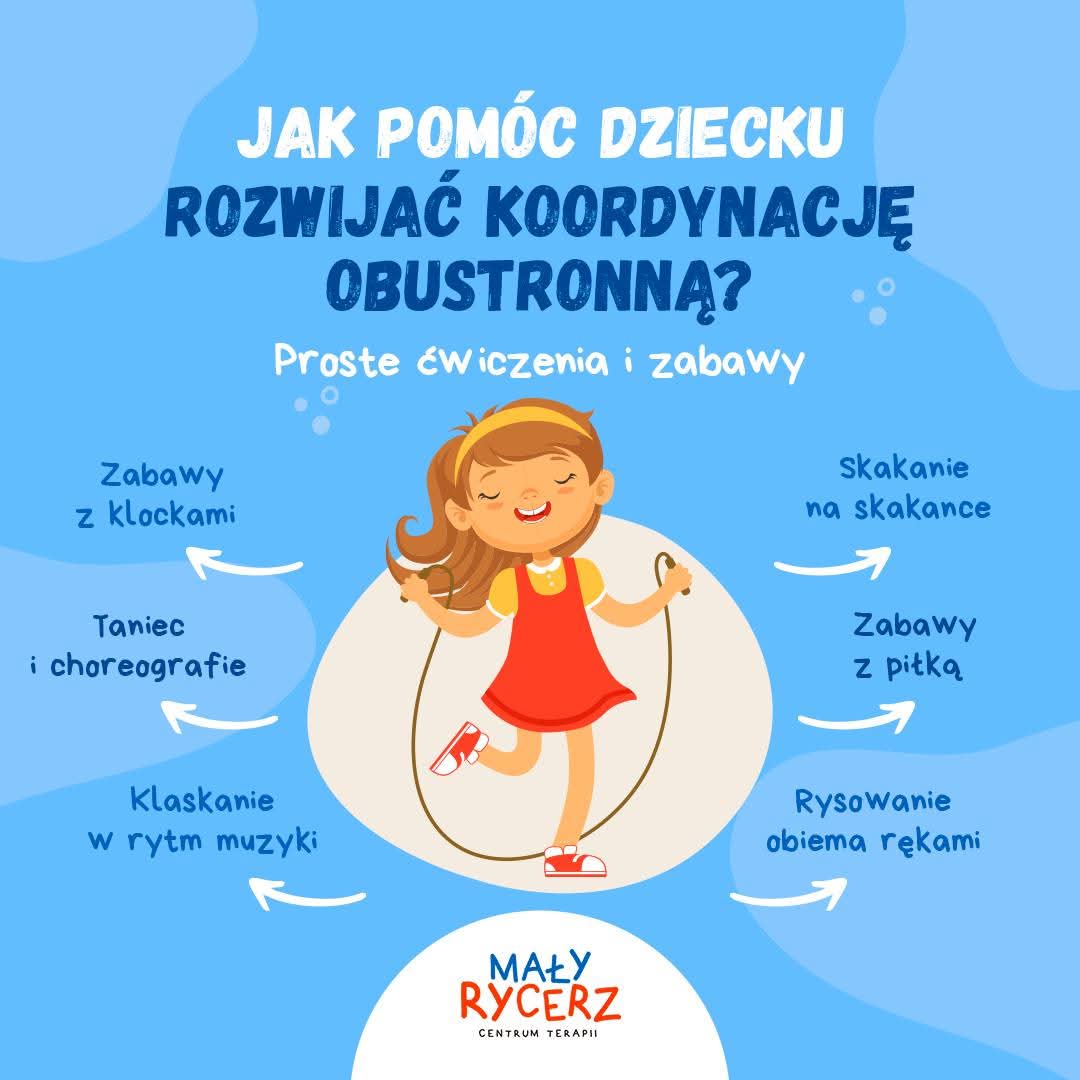 Czy Twoje dziecko ma trudności z wykonywaniem czynności, które wymagają zaangażowania obu rąk?
